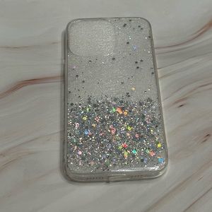 Clear Glitter iPhone 15 Case
